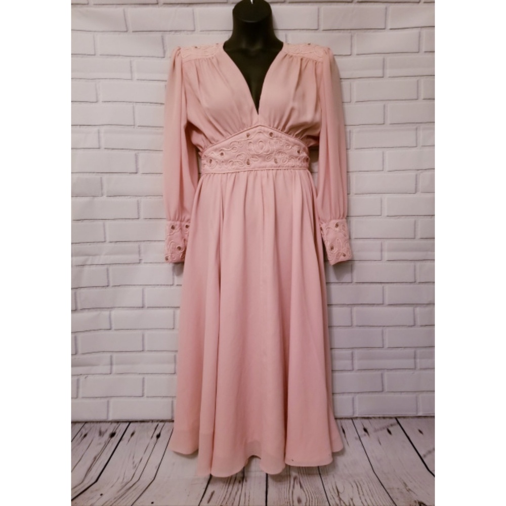 Talbots Rose Vintage Style Dress